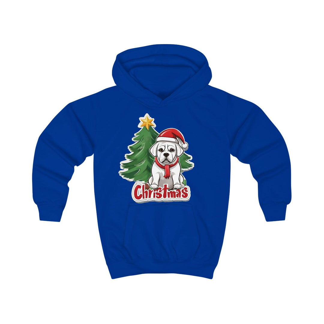 Kids Christmas Puppy Hoodie - Hello G