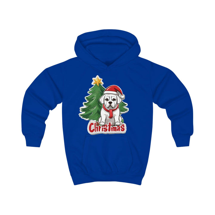 Kids Christmas Puppy Hoodie - Hello G