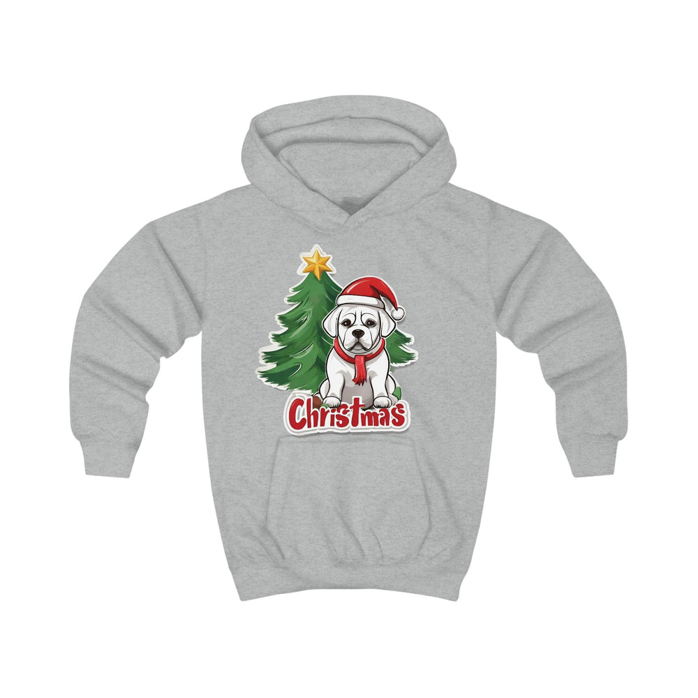 Kids Christmas Puppy Hoodie - Hello G