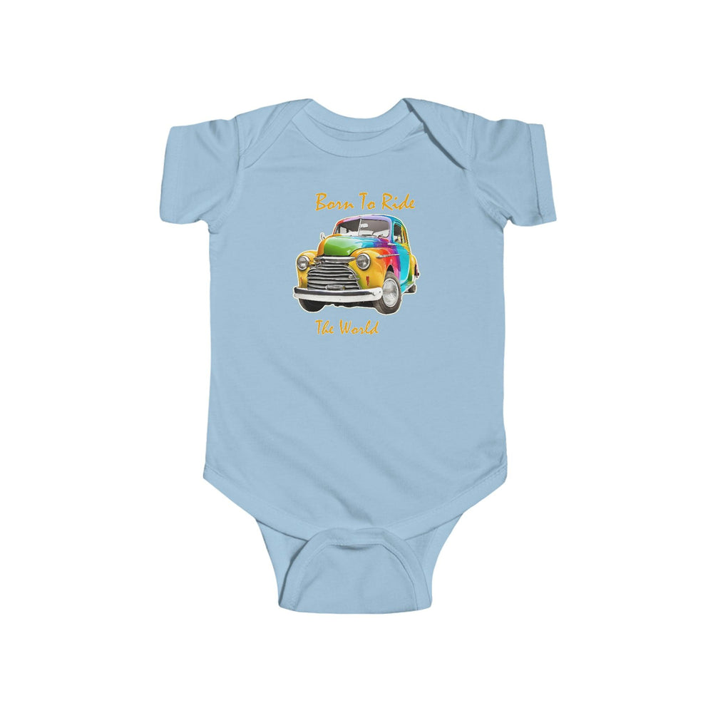 Born To Ride Infant Fine Jersey Bodysuit - Hello G