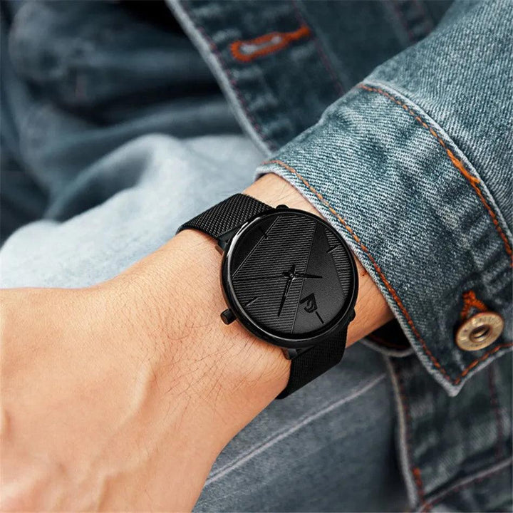 Men's Casual Necklace Bracelet Wristwatch - Premium Watch from Hello G - Just £21.99! Shop now at Hello G