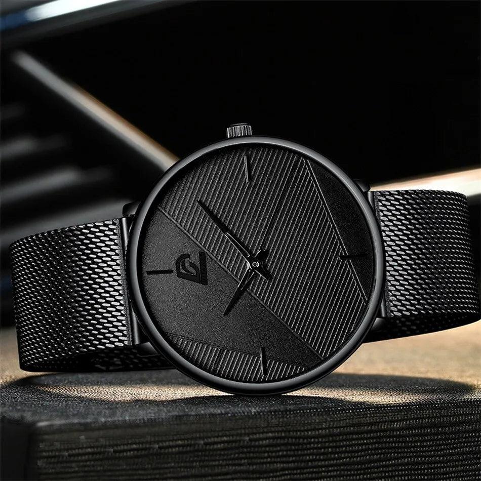 Men's Casual Necklace Bracelet Wristwatch - Premium Watch from Hello G - Just £21.99! Shop now at Hello G